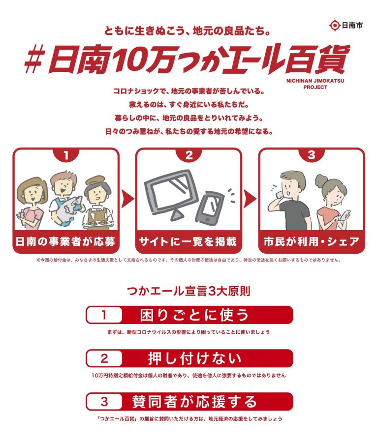 #日南10万つかエール百貨